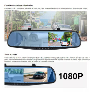 Nuevo Espejo Retrovisor Doble Cámara 🚘