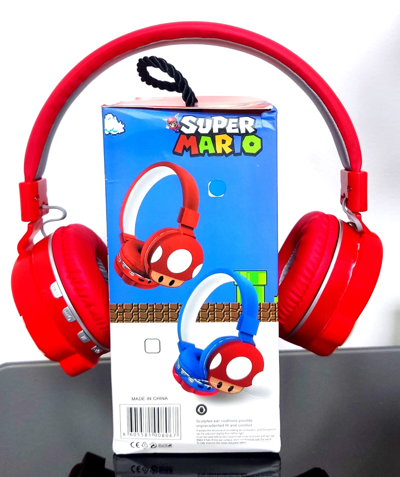 AUDIFONOS DIADEMA SUPER MARIO